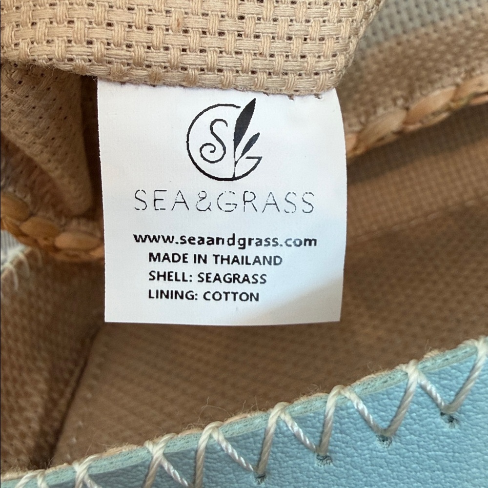 Sea & Grass Laurel petite Dusty Blue Purse - Picture 12 of 12